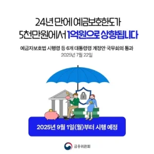 예금자보호제도 뱅크런 예금자보호법, 예금보호 한도